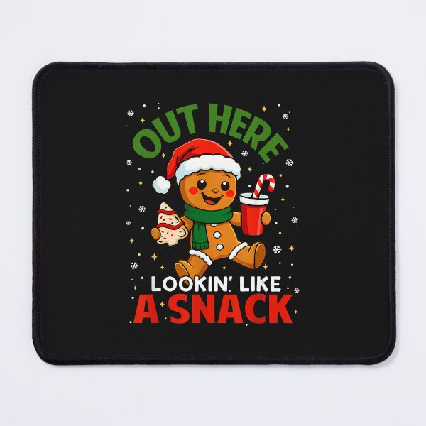 Item preview, Out Here Looking Like A Snack Cute Gingerbread Christmas Kid designed and sold by grumpzara.