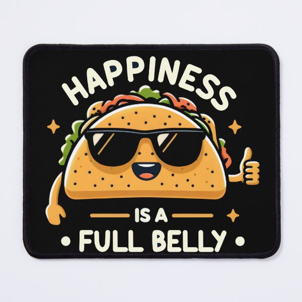 Item preview, Happiness Is A Full Belly designed and sold by Zatch-Bell.