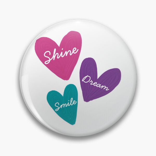 Item preview, Shine, dream, smile sticker designed and sold by DesignPMG.