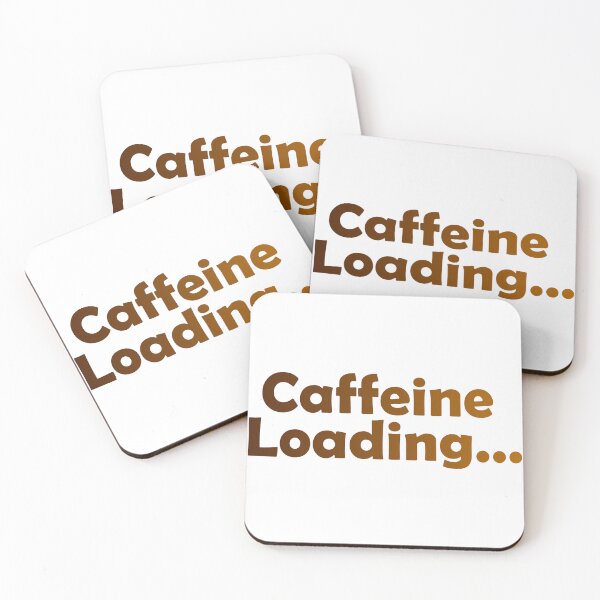 Item preview, Caffeine Loading Unique Humor & Pun design  designed and sold by Nalanda2000.