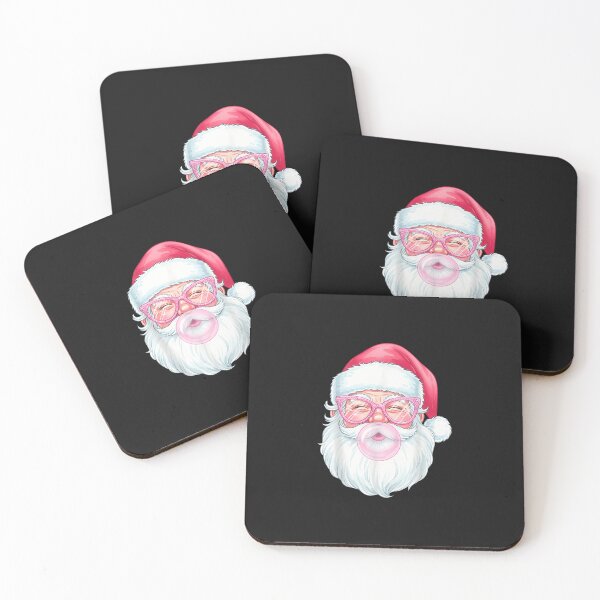 Item preview, Vintage Retro Santa Christmas Bubble Gum Pink Sunglasses Kid  designed and sold by grumpzara.