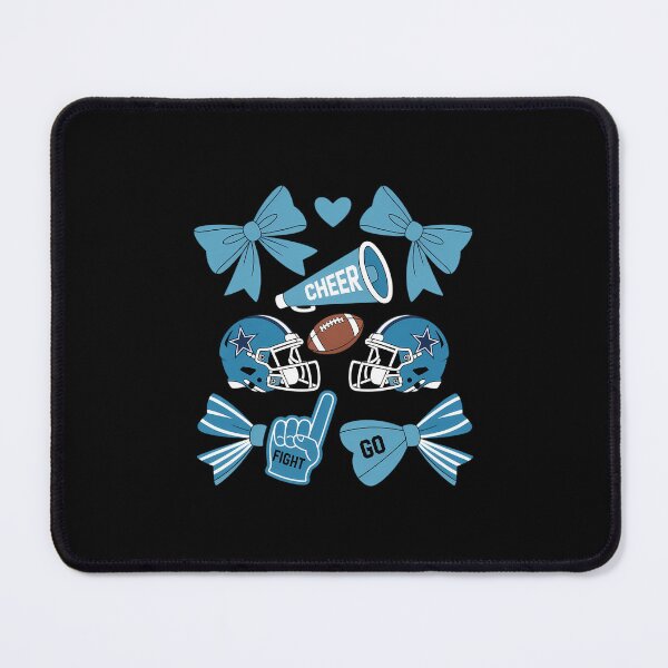 Item preview, Dallas Coquette Bow Cheer Football designed and sold by papertaless.