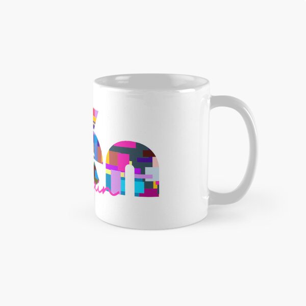 Item preview, Jaén, Spain, Vibrant Abstract City Typography Art designed and sold by Wanderful-roads.