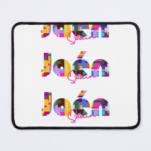 Item preview, Jaén, Spain, Vibrant Abstract City Typography Art designed and sold by Wanderful-roads.