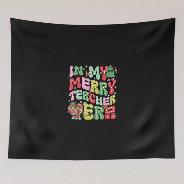 Item preview, In My Holly Xmas Jolly Teacher Era Teacher Vibes Christmas designed and sold by grumpzara.