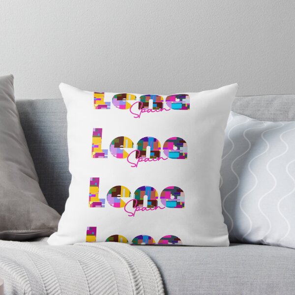 Item preview, Lena, Spain, Vibrant Abstract City Typography Art designed and sold by Wanderful-roads.