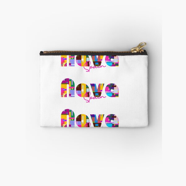 Item preview, Nava, Spain, Vibrant Abstract City Typography Art designed and sold by Wanderful-roads.