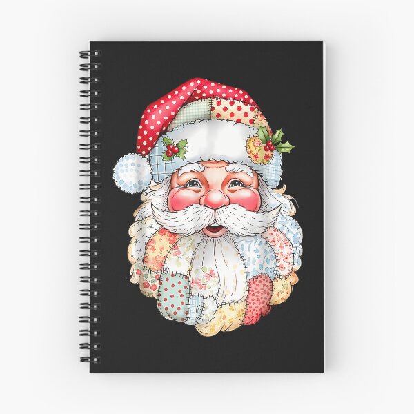 Item preview, Retro Santa Claus Face Patchwork Merry Christmas Xmas designed and sold by grumpzara.