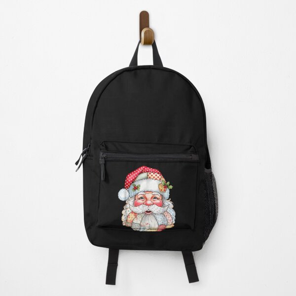 Item preview, Retro Santa Claus Face Patchwork Merry Christmas Xmas designed and sold by grumpzara.