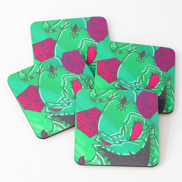 Item preview, Lucky Green Trickster with Dice designed and sold by The-painted-sb.