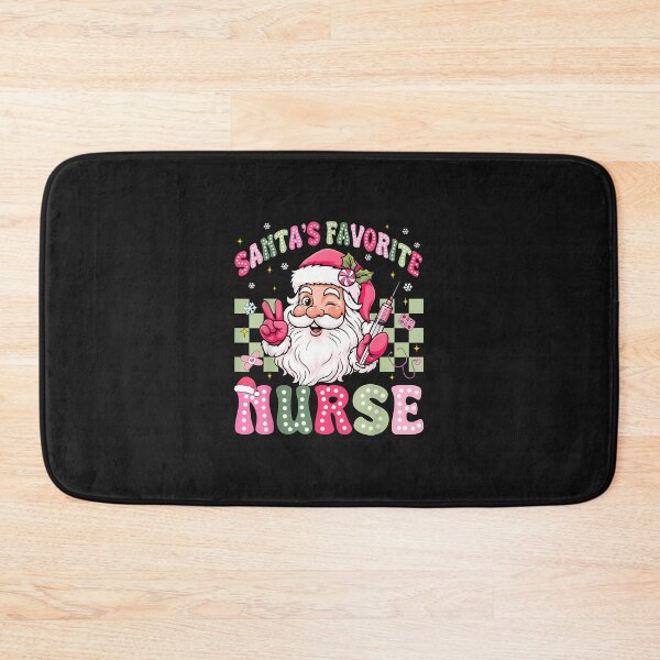 Item preview, Santa'S Favorite Nurse Groovy Christmas Teacher Boys Girls designed and sold by grumpzara.