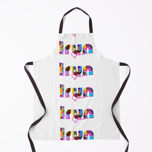 Item preview, Irun, Spain, Vibrant Abstract City Typography Art designed and sold by Wanderful-roads.