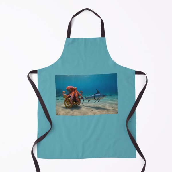 Item preview, Octopus in Chariot Pulled by Swordfish designed and sold by Tridentulus.