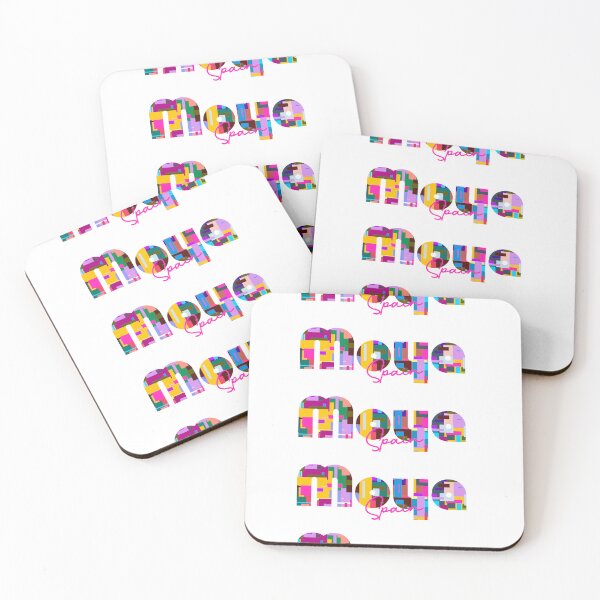 Item preview, Moya, Spain, Vibrant Abstract City Typography Art designed and sold by Wanderful-roads.