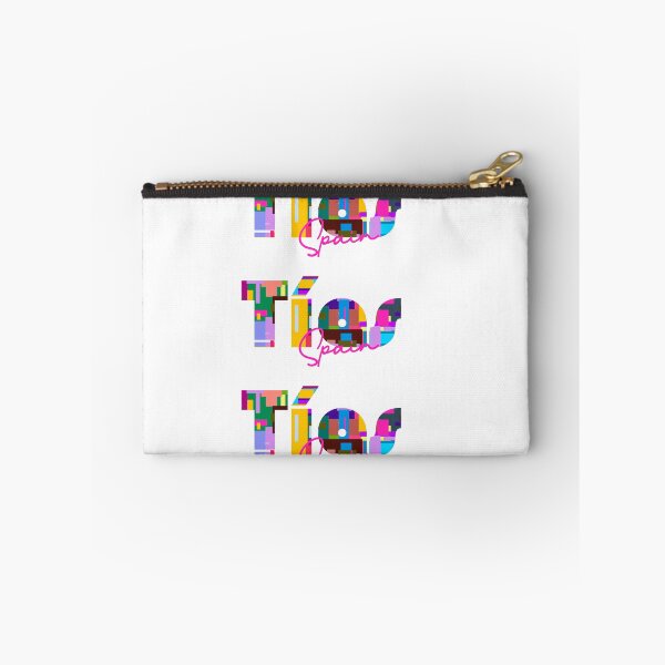 Item preview, Tías, Spain, Vibrant Abstract City Typography Art designed and sold by Wanderful-roads.