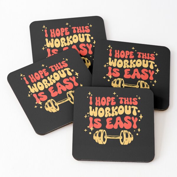 Item preview, Funny Gym I Hope This Workout Is Easy designed and sold by EarlineImogene.