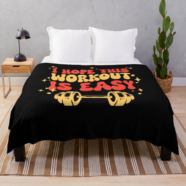 Item preview, Funny Gym I Hope This Workout Is Easy designed and sold by EarlineImogene.