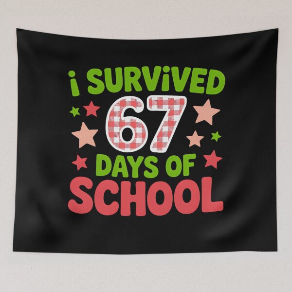 Item preview, Teacher Days School I of Meme 67 Funny Survived Student 67 Classic designed and sold by SteveSaccoro.