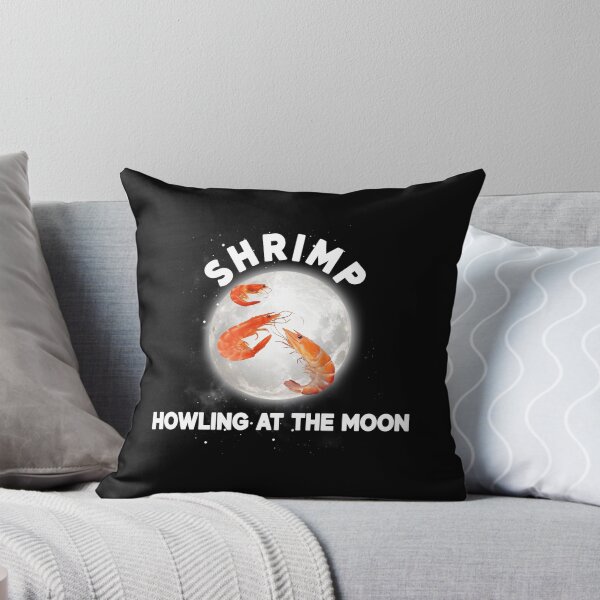 Item preview, Shrimp Howling at Full Moon Shirt designed and sold by LarryMBrown.