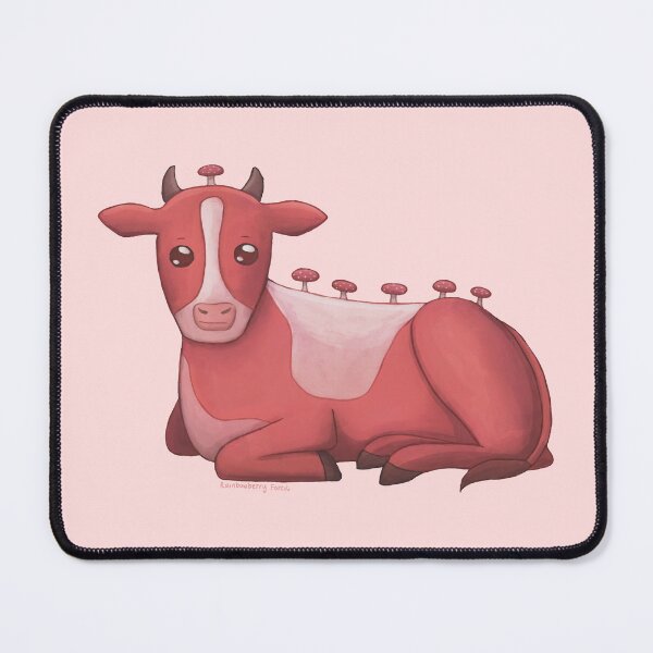 Item preview, mushroom cow designed and sold by rainbowberry.