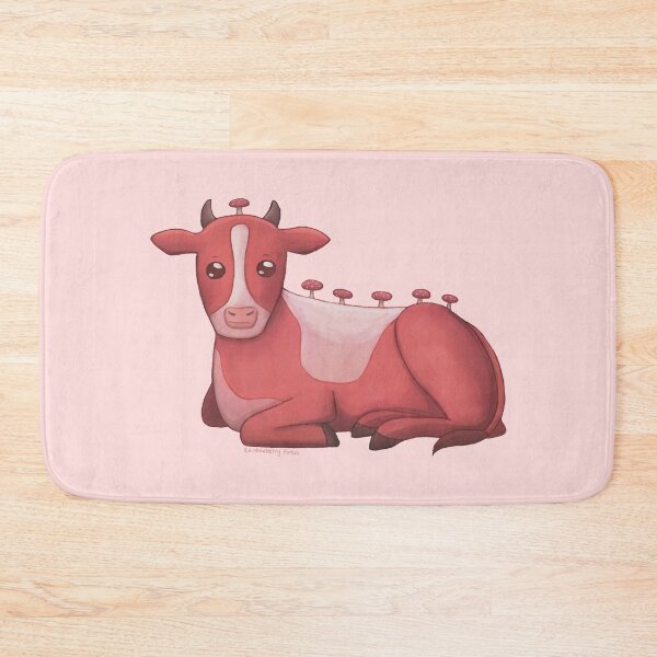 Item preview, mushroom cow designed and sold by rainbowberry.