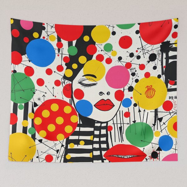 Item preview, Polka Dot Lady designed and sold by KirstenStar.