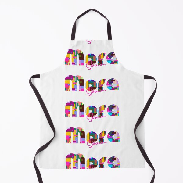 Item preview, Mora, Spain, Vibrant Abstract City Typography Art designed and sold by Wanderful-roads.