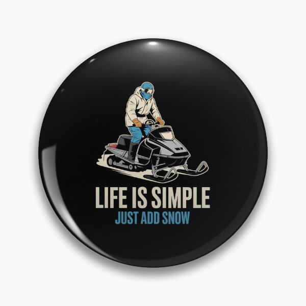 Item preview, Snowmobile Snowmobiling Snow Machine designed and sold by LunaCrazeArt.