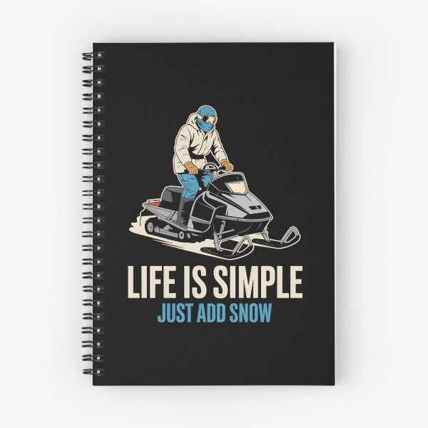 Item preview, Snowmobile Snowmobiling Snow Machine designed and sold by LunaCrazeArt.