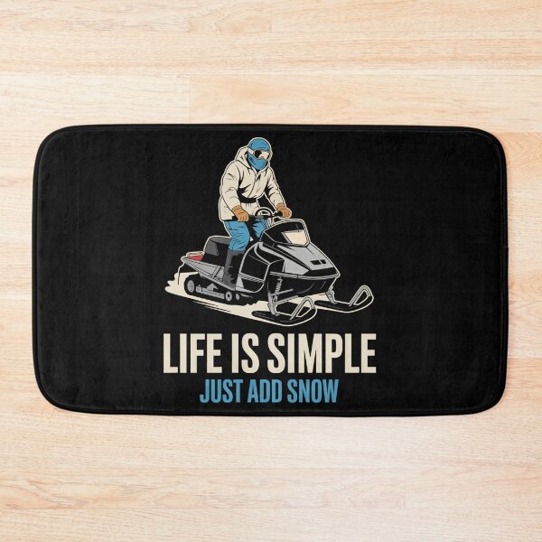 Item preview, Snowmobile Snowmobiling Snow Machine designed and sold by LunaCrazeArt.