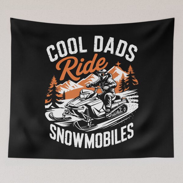Item preview, Snowmobiling Father_s Day Cool Snowmobiles designed and sold by LunaCrazeArt.