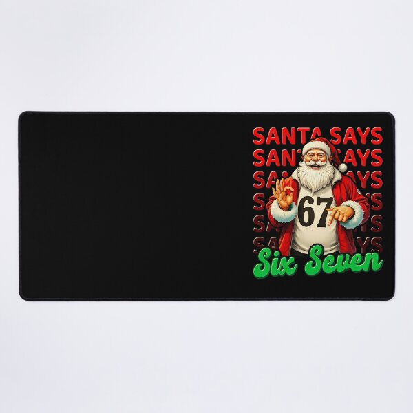 Item preview, Happy Santa Six Santa Seven Says Claus Retro Bruh Holiday designed and sold by ChadnoSmith.