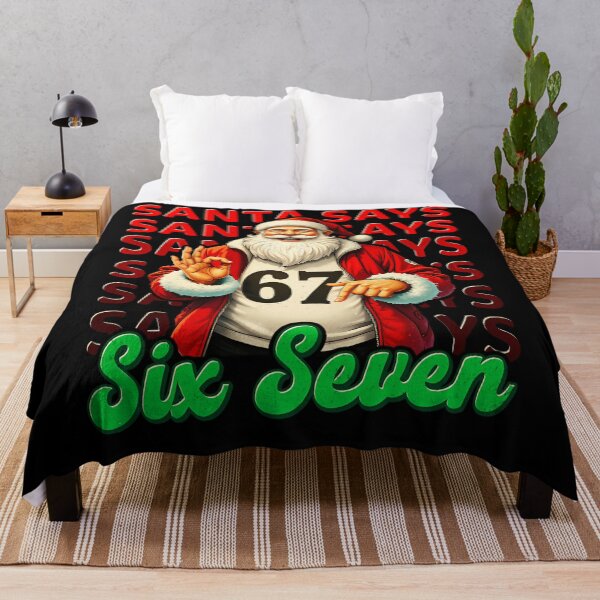 Item preview, Happy Santa Six Santa Seven Says Claus Retro Bruh Holiday designed and sold by ChadnoSmith.