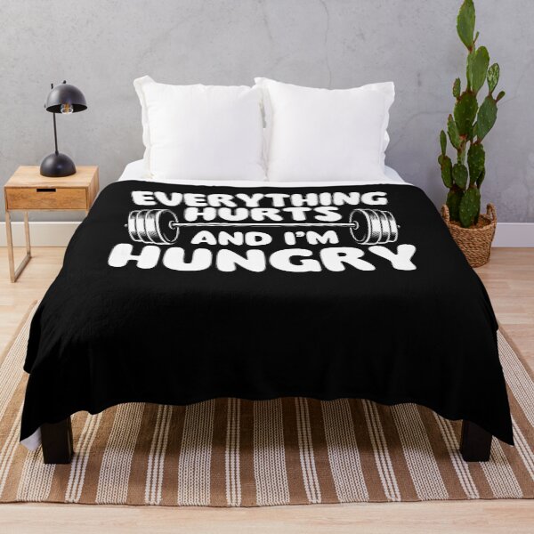 Item preview, Everything Hurts And I'm Hungry designed and sold by LydiaShirley.