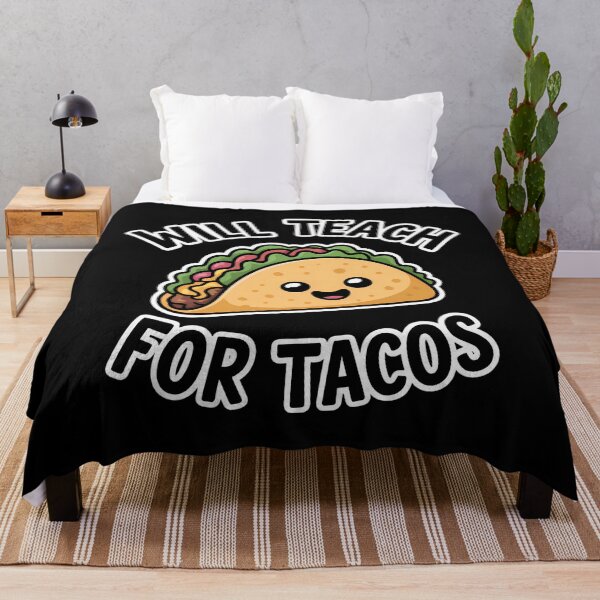 Item preview, Will Teach for Tacos Cute Funny Teacher Cinco De Mayo designed and sold by LunaCrazeArt.