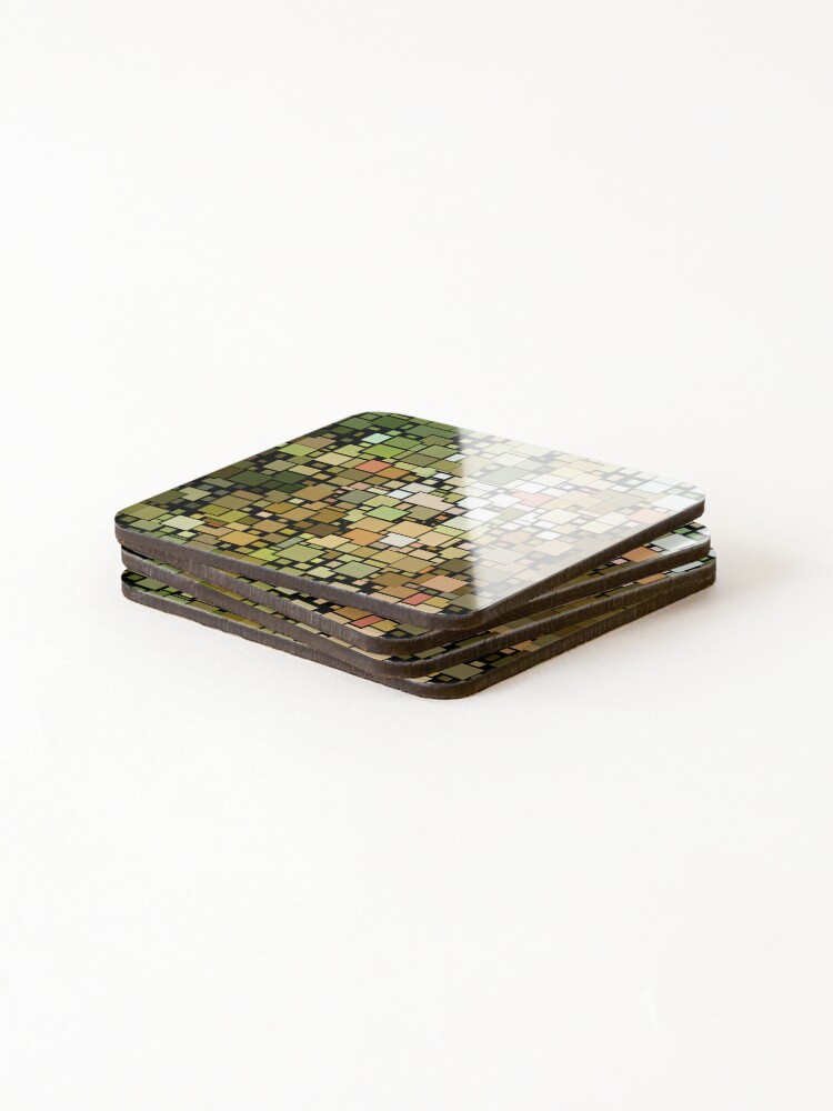 Thumbnail 4 of 5, Coasters (Set of 4), Amazing Abstract Pattern Designs designed and sold by Solarstorm-1.