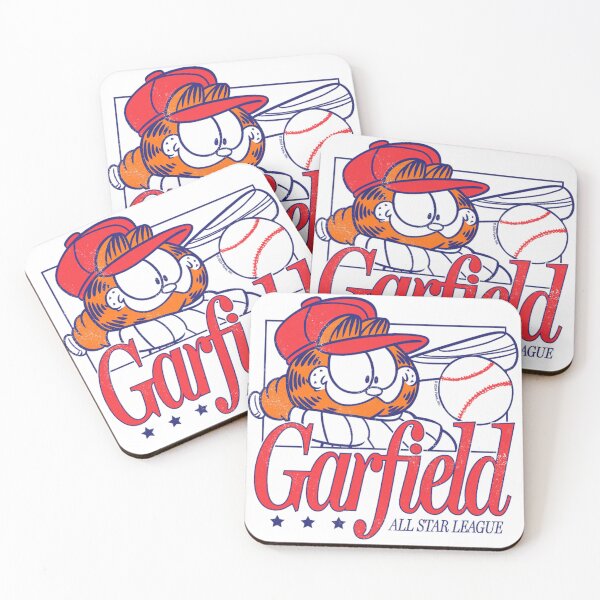 Item preview, Garfield Vintage Sports – Retro All Star Baseball Style Design designed and sold by sardencourey3.