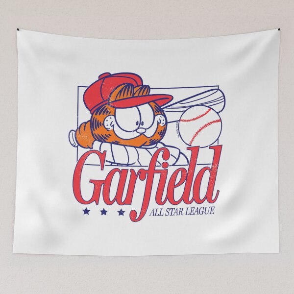 Item preview, Garfield Vintage Sports – Retro All Star Baseball Style Design designed and sold by sardencourey3.