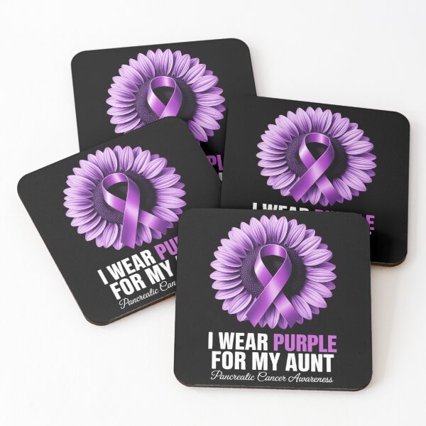 Item preview, I Wear Purple For My Aunt Pancreatic Cancer Awareness designed and sold by papertaless.