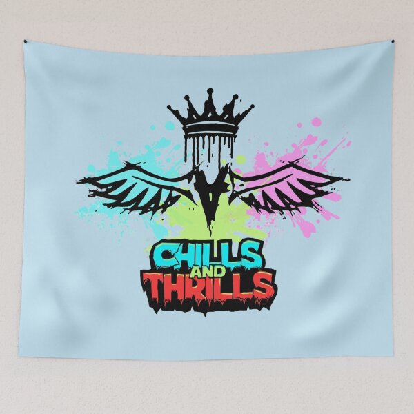 Item preview, Chills and Thrills Streetwear Art designed and sold by ExploreAura Studio.