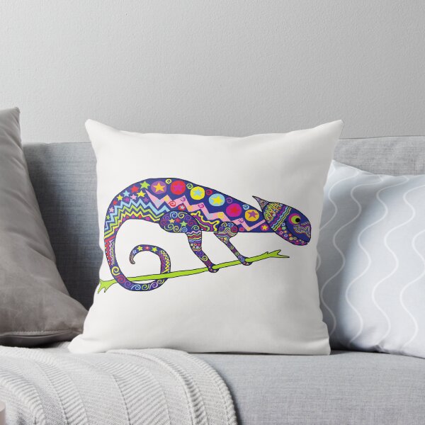 Item preview, Blue Chameleon - The Zany Zoo designed and sold by Brigitte Barabas.