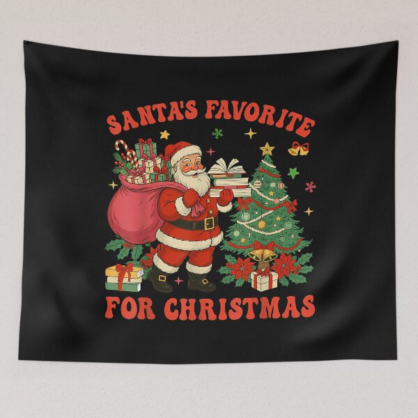 Item preview, Santa Favorite Teacher Groovy Christmas Teacher Boys Girls designed and sold by merlinnears.