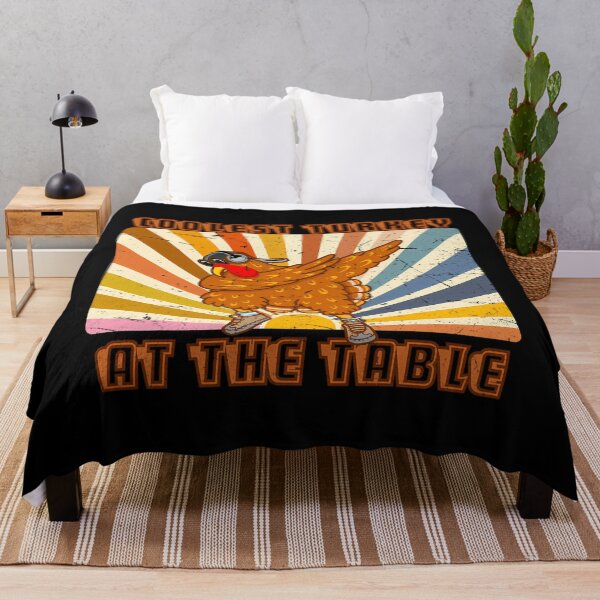 Item preview, Coolest Day Table Happy Turkey Turkey Vintage Thankful At designed and sold by GeoroSturgis.