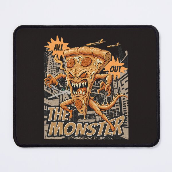 Item preview, Giant Pizza Kaiju City Attack designed and sold by AwesomeBeyondLimits.