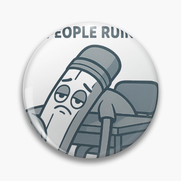 Item preview, Funny Office T-Shirt I Used To Be A People Person Sarcasm designed and sold by VectorVerseHub.