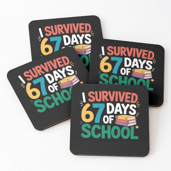 Item preview, 67 Funny Teacher Meme of School I Days Student 67 Survived Classic designed and sold by SteveSaccoro.