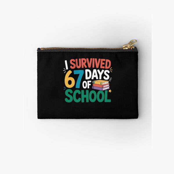 Item preview, 67 Funny Teacher Meme of School I Days Student 67 Survived Classic designed and sold by SteveSaccoro.