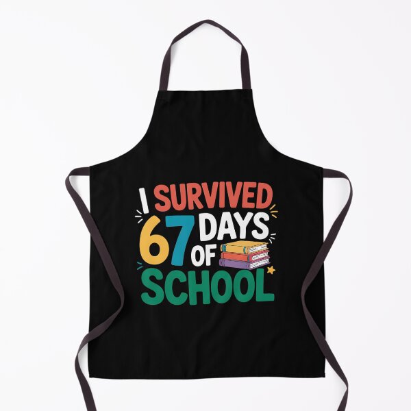 Item preview, 67 Funny Teacher Meme of School I Days Student 67 Survived Classic designed and sold by SteveSaccoro.