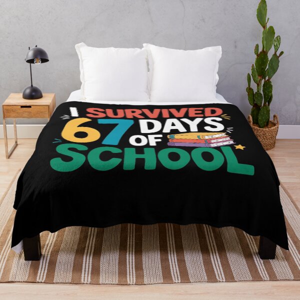 Item preview, 67 Funny Teacher Meme of School I Days Student 67 Survived Classic designed and sold by SteveSaccoro.