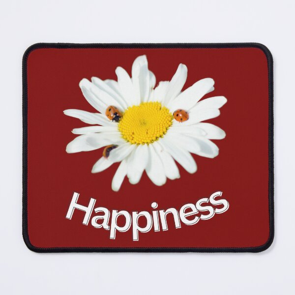 Item preview, Happiness – Ladybug on a daisy | Nature & Joy of Life designed and sold by Katja LebenFreude.